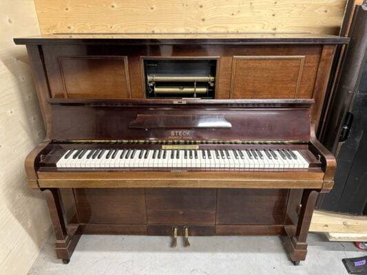 Steck "pianola" piano - 88-tone - 1922 - Image 5