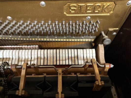 Steck "pianola" piano - 88-tone - 1922 - Image 6